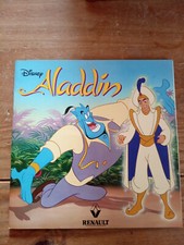 Livre Disney ALADIN    livre illustré  Pub RENAULT 1998 Très bon état