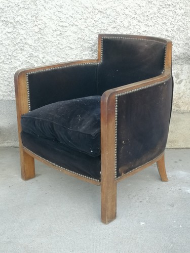 Ancien fauteuil art - , déco