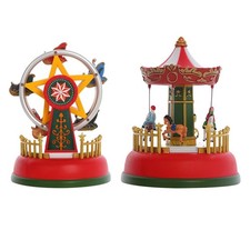 Noël Glowing Music Décorations de Noël Décorations pour La Maison Ornements