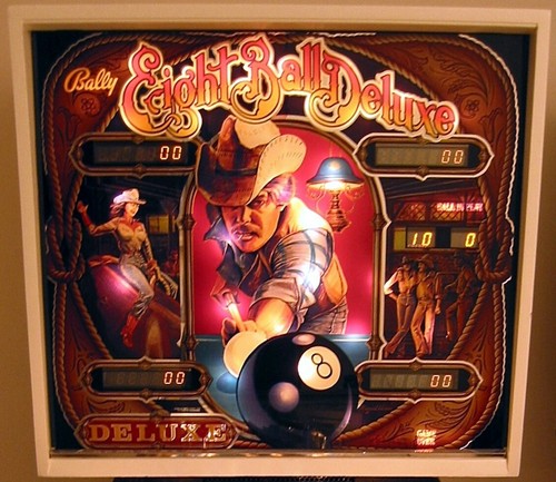 Thick pinball backglass - 1/8",