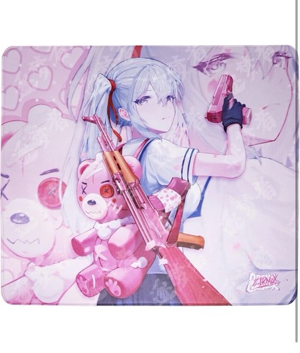 Tapis souris gaming rose - de,
