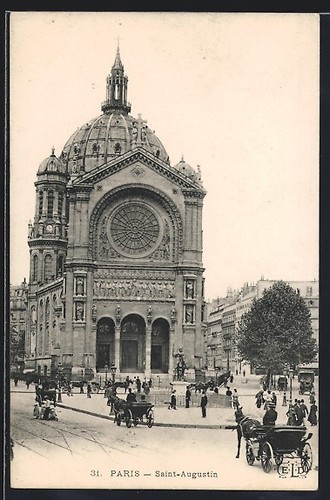 Cpa paris eglise - cpa,