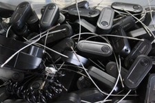 Lot 110 Badges Badge CHECKPOINT Portique Antivol Noir Cable ajustable DEBADGEUR