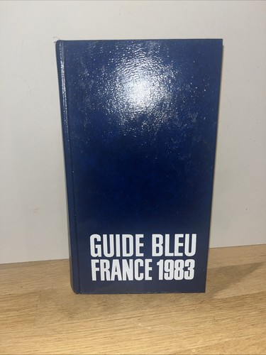 Ancien guide bleu france 1983 - guide,