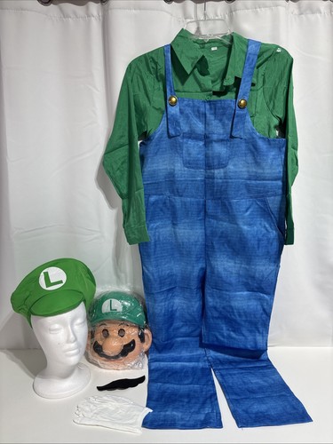 Super mario kids luigi costume - super,