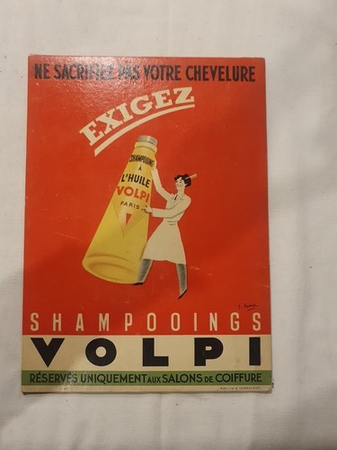 Carton publicitaire ancien