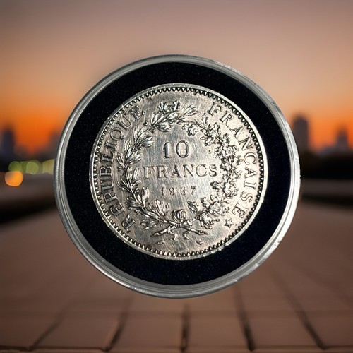 Francs hercule 1967 argent - 10,