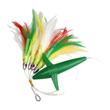 Leurre thon jupe p��che �� la tra?ne plumes pour p��che en bateau avec crochet