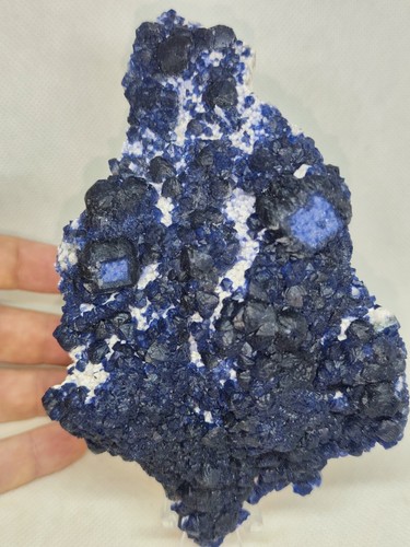 Top 16cm fluorite bleue - top,