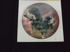 1 autocollant - motif   chien
