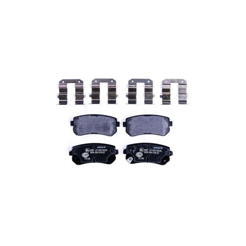 Kit plaquettes frein - de,