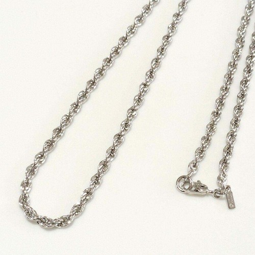 Collier argent chaîne vis - chaîne, à