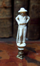 DELICAT  SCEAU DE COLLECTION DEBUT 19em matrice en or (ref 15)