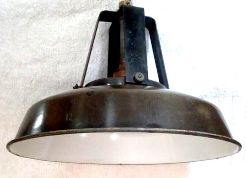 Lampe suspension tôle - lampe,