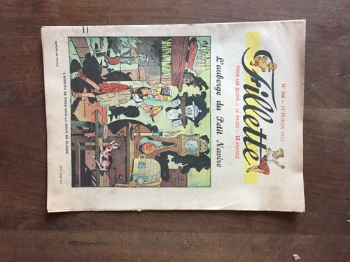 Revue fillette 344 19 - revue, bd