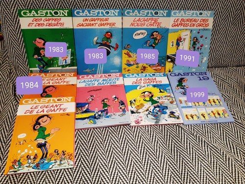 Lot gaston lagaffe - gaston,