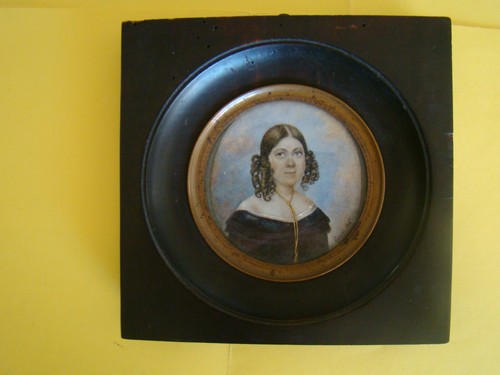 Signée vierzi 1841 miniature - signée,