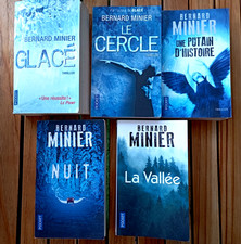 lot  5 BERNARD MINIER Glacé Le cercle Nuit Une putain d' histoire La vallée
