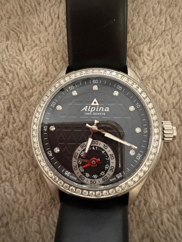 Montre alpina femme - montre, diamants