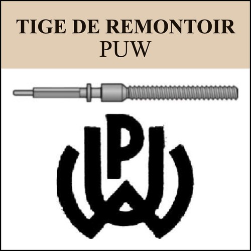 401 tige remontoir puw - tige,