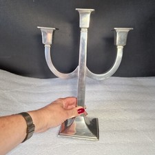 🔅 CHANDELIER EN ETAIN h 30