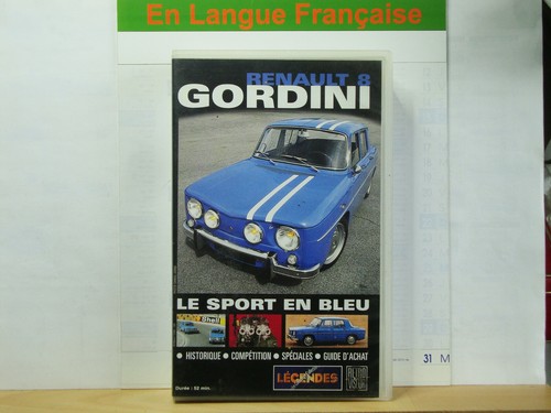 Casstte vidéo vhs renault 8 - -,