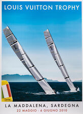 Original Poster, Razzia, Louis Vuitton Trophy, La Maddalena, Sailing Ship, 2010