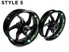 Suzuki Bandit 1200 Moto Jante Drapé Stickers Autocollant Pour 43.2cm Roues