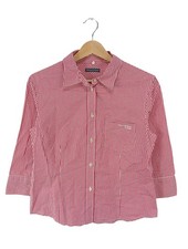 MARC O’POLO Blouse à carreaux Dames Blouse T EU 38 rouge style décontracté