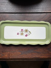 Ancien Plat à Cake Keller & Guerin Luneville - Années 50/60