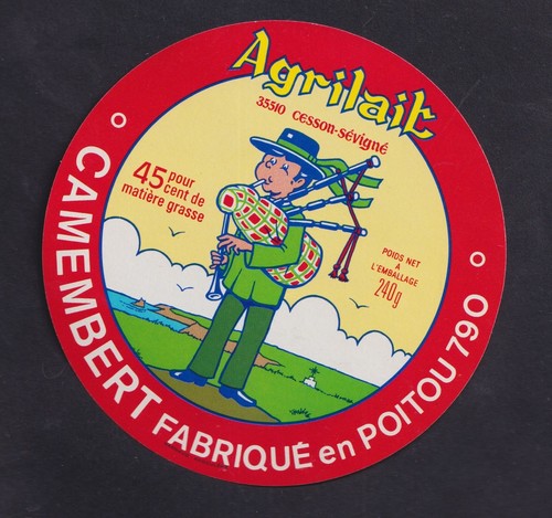Ancienne étiquette fromage - ,