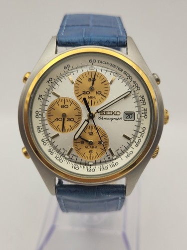 Seiko 7t32 7c60 chronograph - seiko,