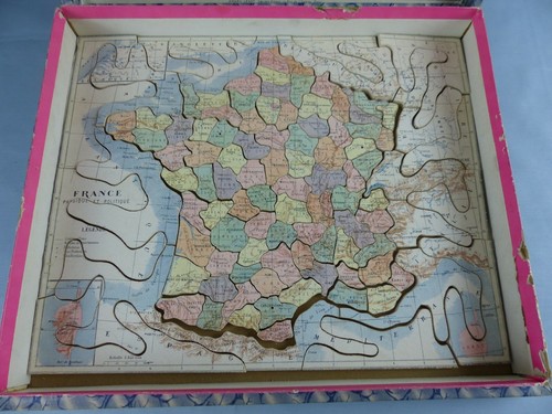 Ancien puzzle france - de, la