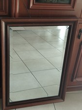 Important Miroir En Noyer Et