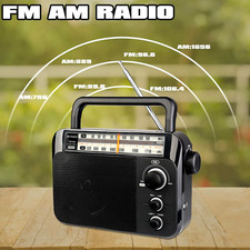 Radio FM Récepteur Poste Réception Am/fm Longue Portée Retekess-radio Noir