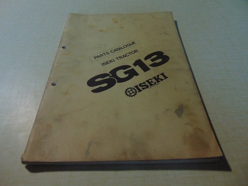 Iseki tracteur sg13 - sg13, parts