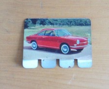 1964   #  1  SIMCA 1000 - COUPE  BERTONE   PLAQUETTE  AUTOMOBILE    FRANCE  COOP