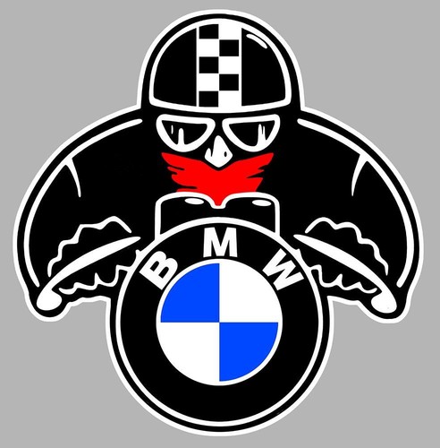 Bmw motard biker - motard, sticker