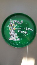 Plateau métal PERRIER D 26cm