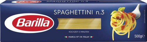 Barilla spaghettini 500g - spaghettini,
