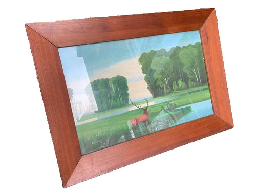 Vieux tableau peinture - tableau,