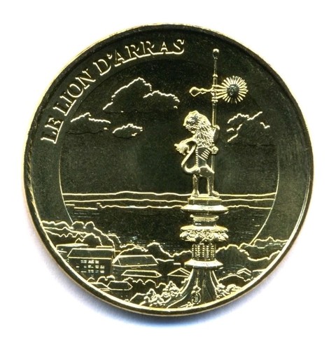 Médaille touristique mdp - médaille, 62