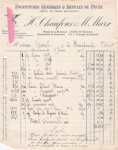 Paris peche chaufour marx - 75,