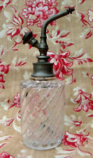 ANCIEN FLACON VAPORISATEUR EN CRISTAL DE BACCARAT - MODÈLE BAMBOU TORS