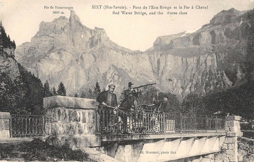 Cpa sixt pont - de, l'eau