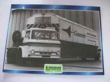 CARTE FICHE CAMION TRACTEUR