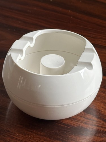 Cendier plastique blanc - cendier,