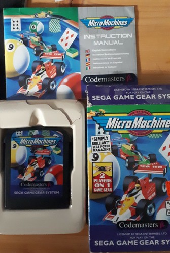 Micromachines sega game - micromachines,