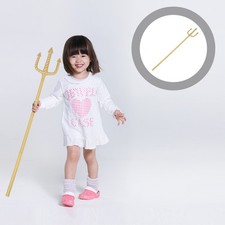  Diable Cosplay Pitch Fork Démon Prop Pitch Fork Halloween Diable Accessoires