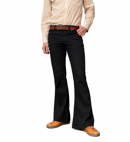 Pantalon pattes éléphant - pantalon,